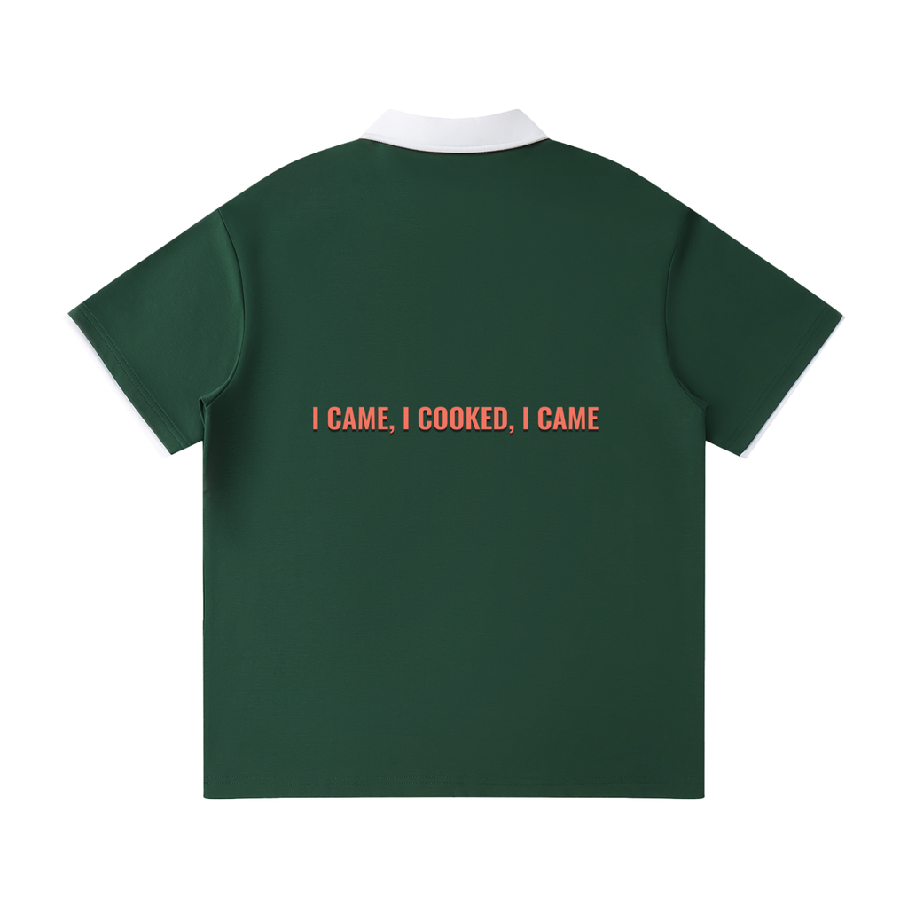I CAME, I COOKED, I CAME - DOUZ Polo Tee Unisex