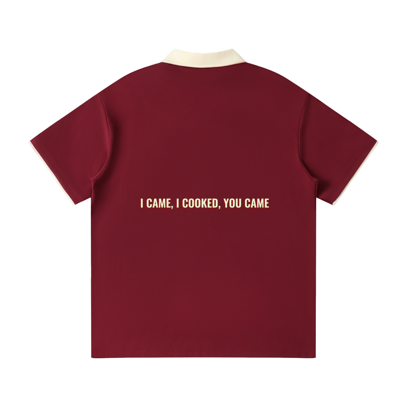 I CAME, I COOKED, YOU CAME - DOUZ Polo Tee, Unisex